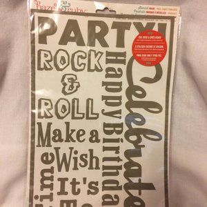 New ~ Hazel & Ruby ~ Stencil Mask Reusable Live Handmade Arts Crafts